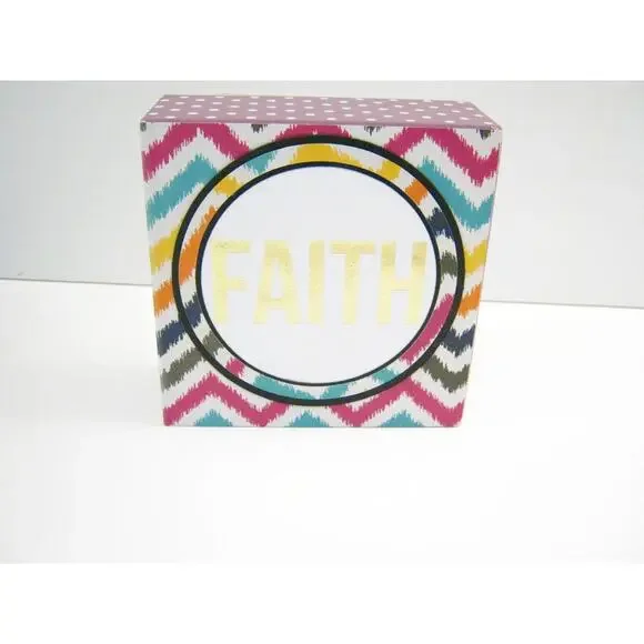 Double message Shelf Tabletop Wood Box Sign Home Office Students Dorm Nursery - Picture 4 of 5